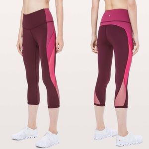Lululemon Colour Me Ombre Crop *21" Size 4